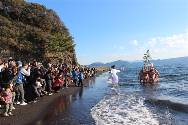 第23回厳冬海中みそぎ祭り 2024年1月14日開催